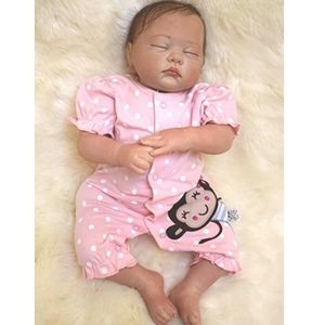 Reborn Baby Dolls 22" Cute Realistic Soft Silicone